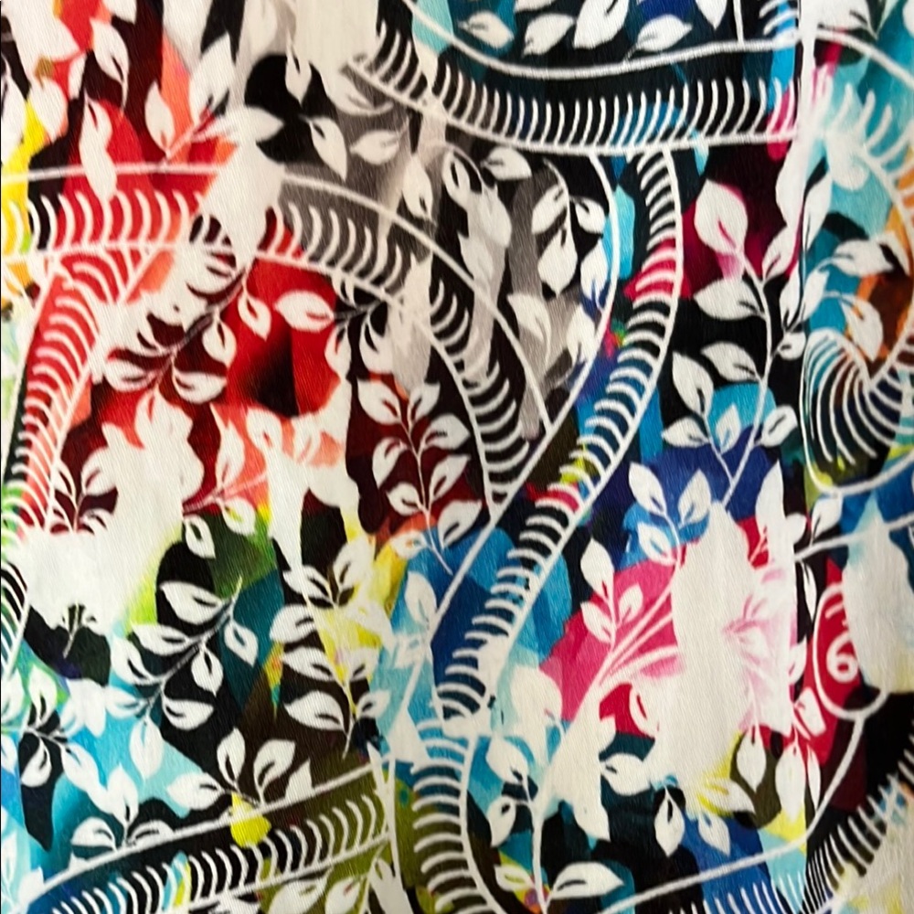 Robert Graham Multicolor Abstract Long Sleeve Shirt - Picture 7 of 8